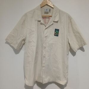 Adidas Leisure League Groundskeeper Twill Shirt Size: M